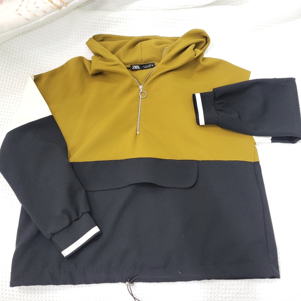 Zara colourblock Anorak Jacket
